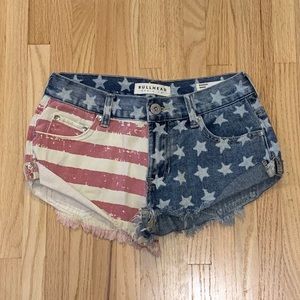 SOLD. Bullhead American Themed Shorts